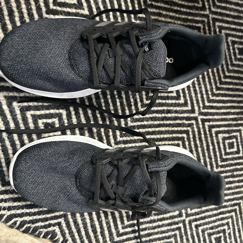 Adidas Charcoal Gray Sneakers